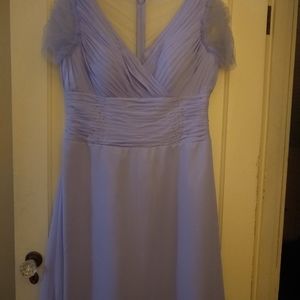 Women's A line evening dress
